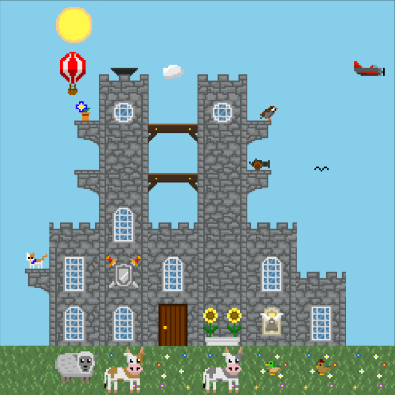 2D Mansion #735