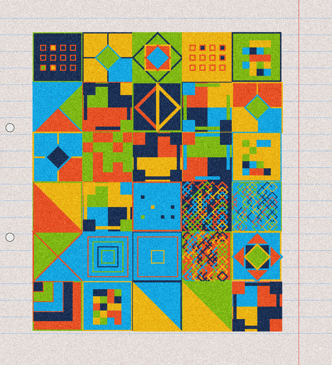 sketchbook page 8: annoying grid #15