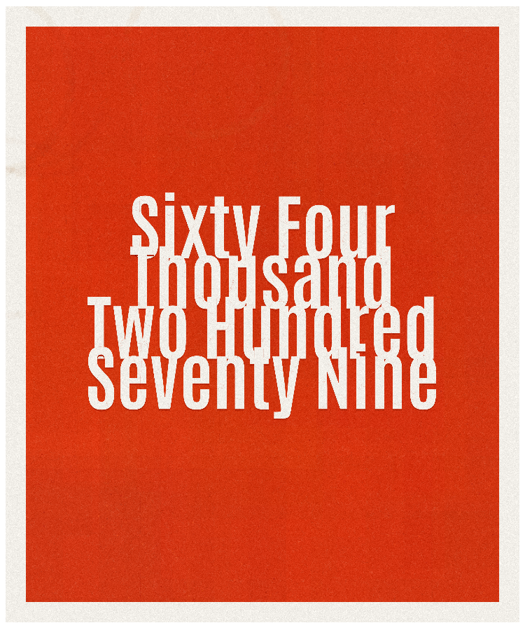 Count #64279