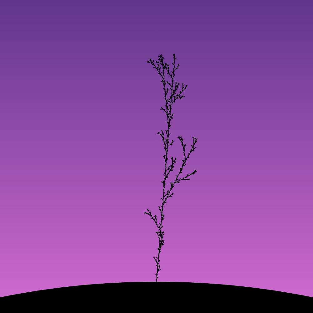 Fractal-Lsystem Tree #14