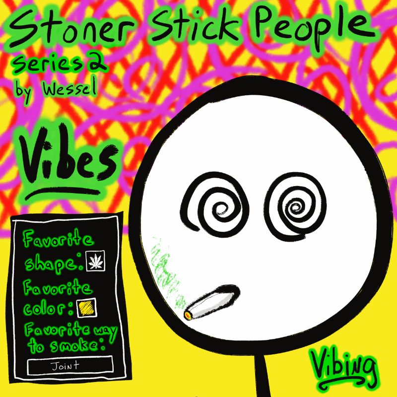 Stoner Stick People Series 2 #36