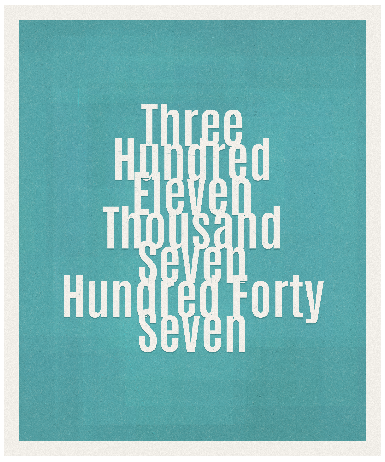 Count #311747