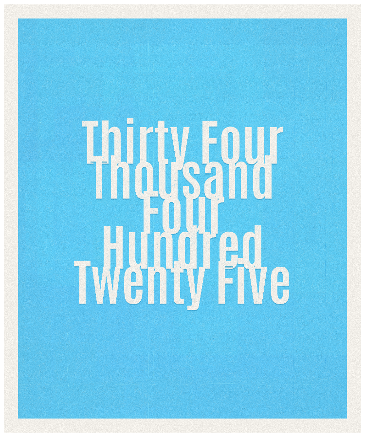 Count #34425