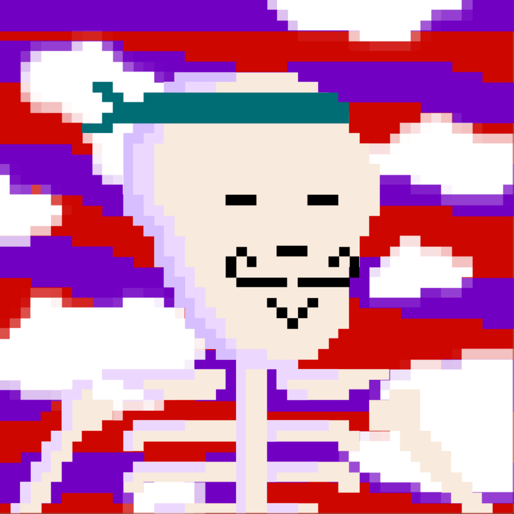 PIXEL SKULLETTI 1 #32