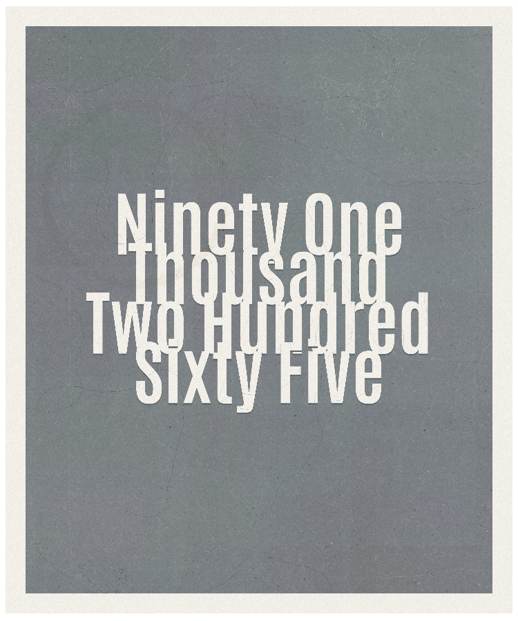 Count #91265