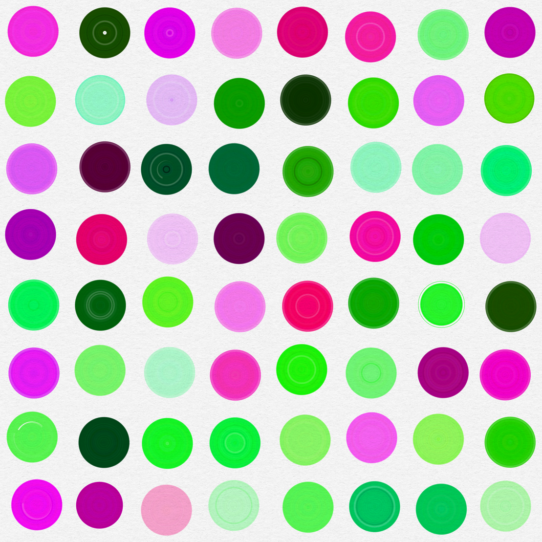 M'Fing Dots on a M'Fing Grid #125