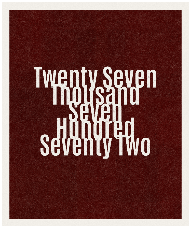 Count #27772