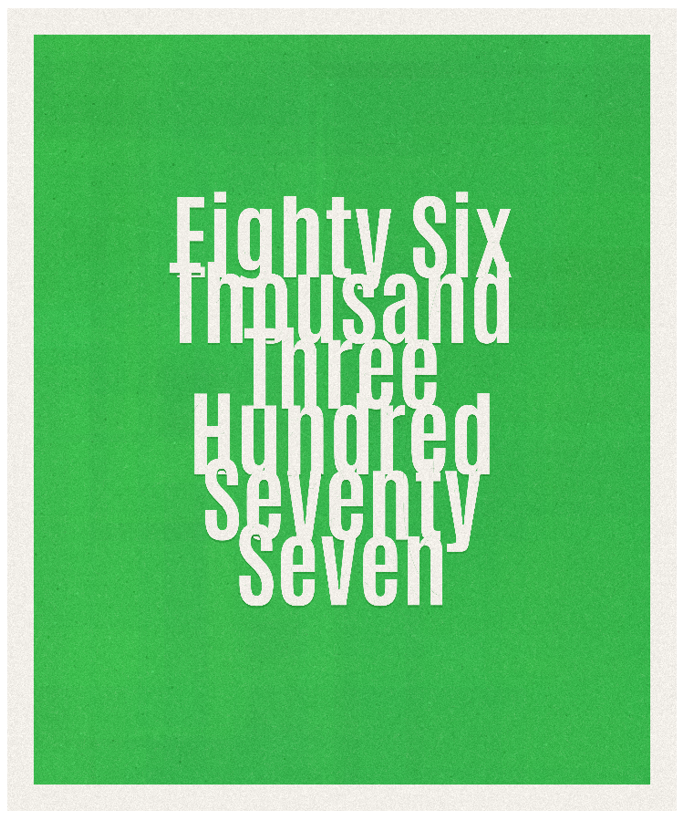 Count #86377