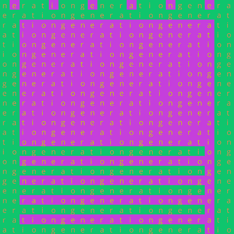 Generation - Automata #13