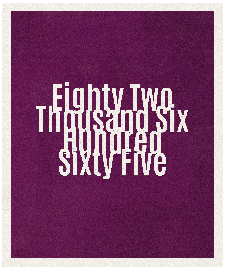 Count #82665