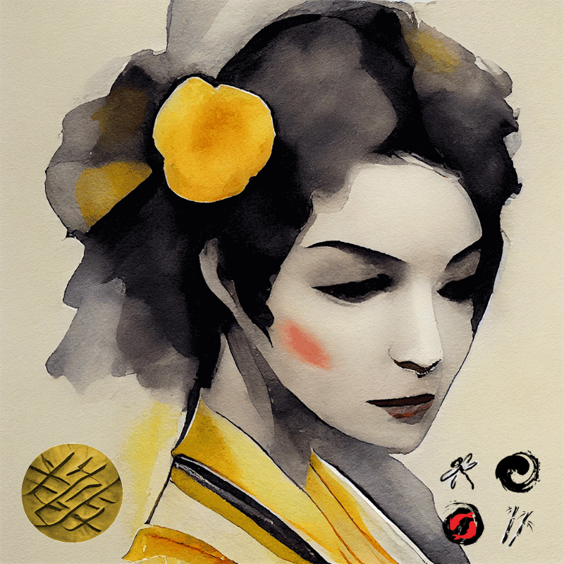 Yellow Geisha #13