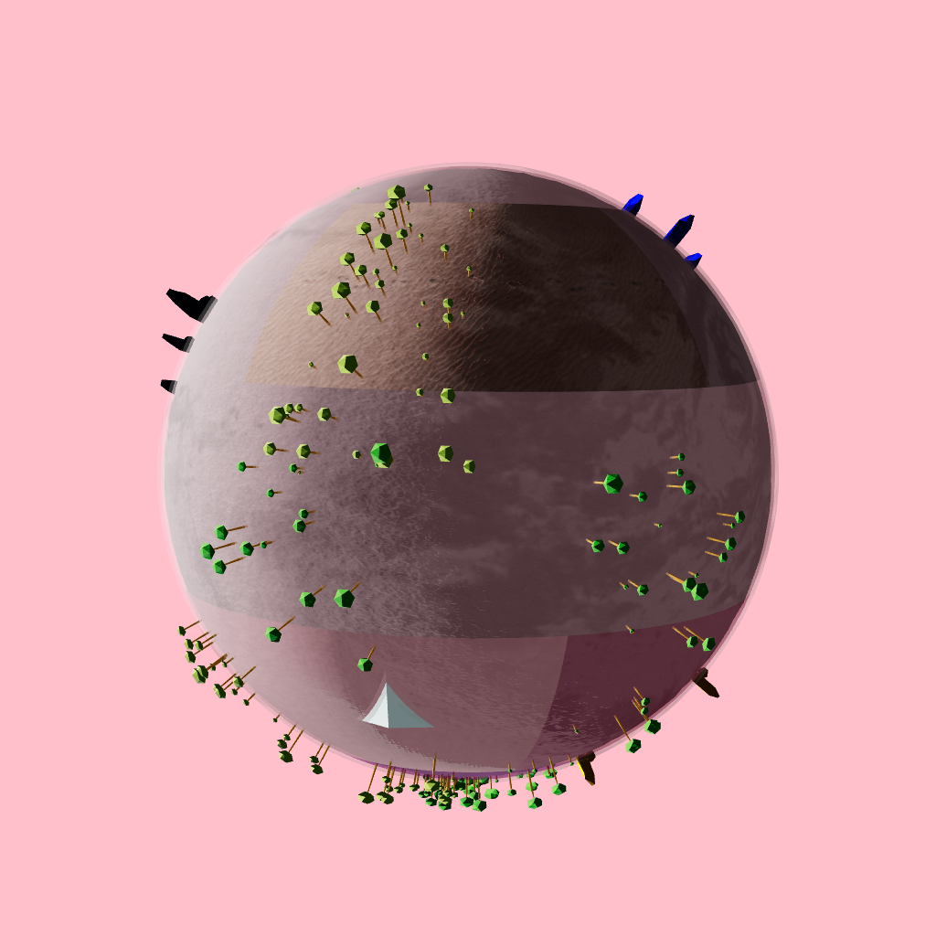 Exoplanets in texture #23