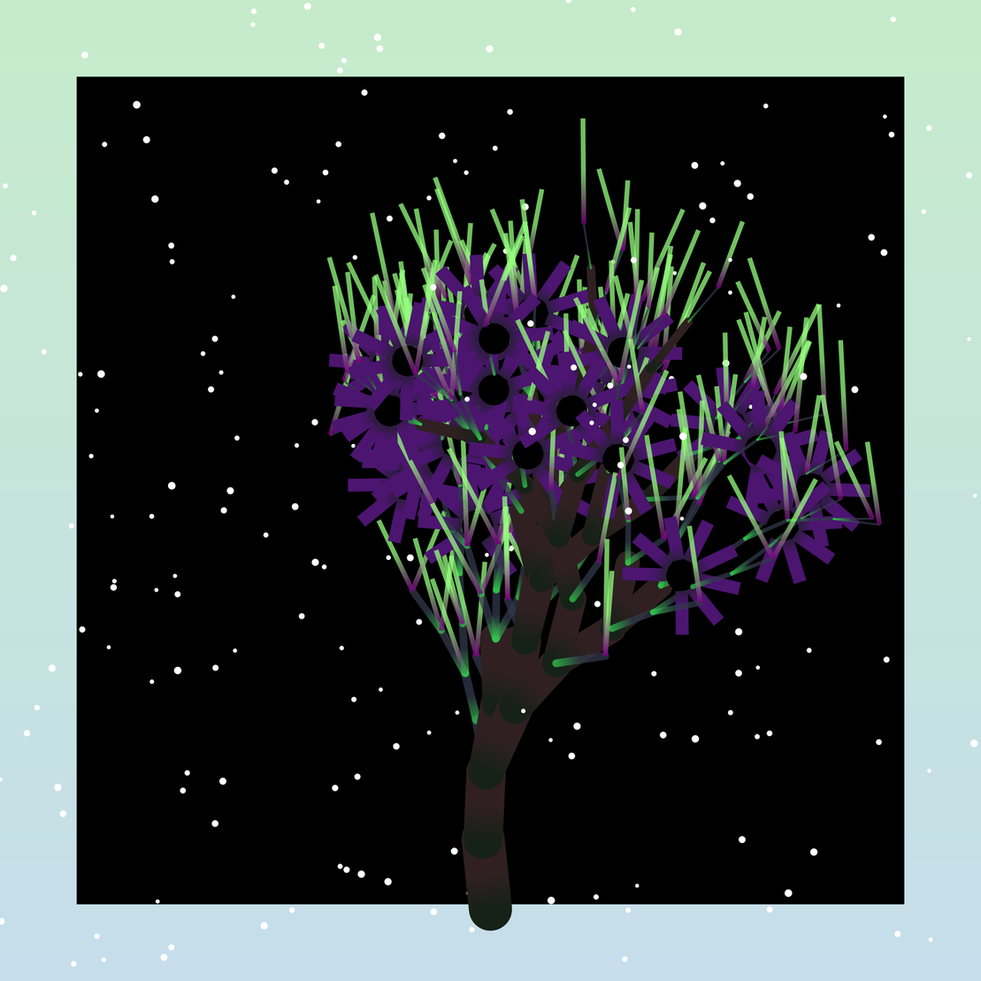 Some generative winter trees #27