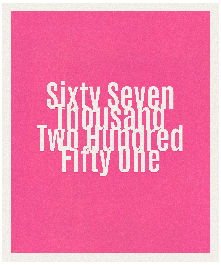 Count #67251