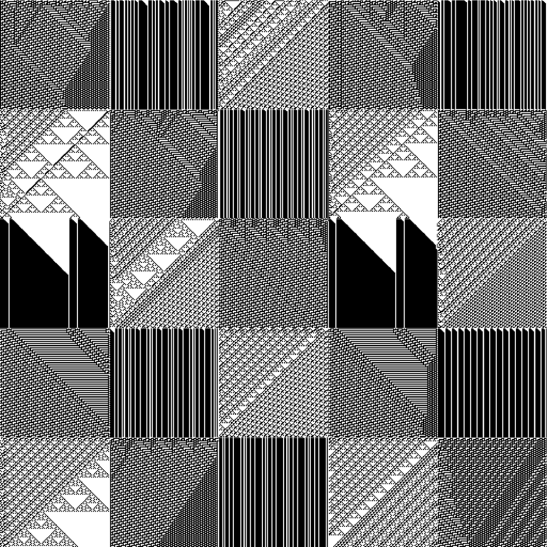 RULES (for Elementary Cellular Automata) #355