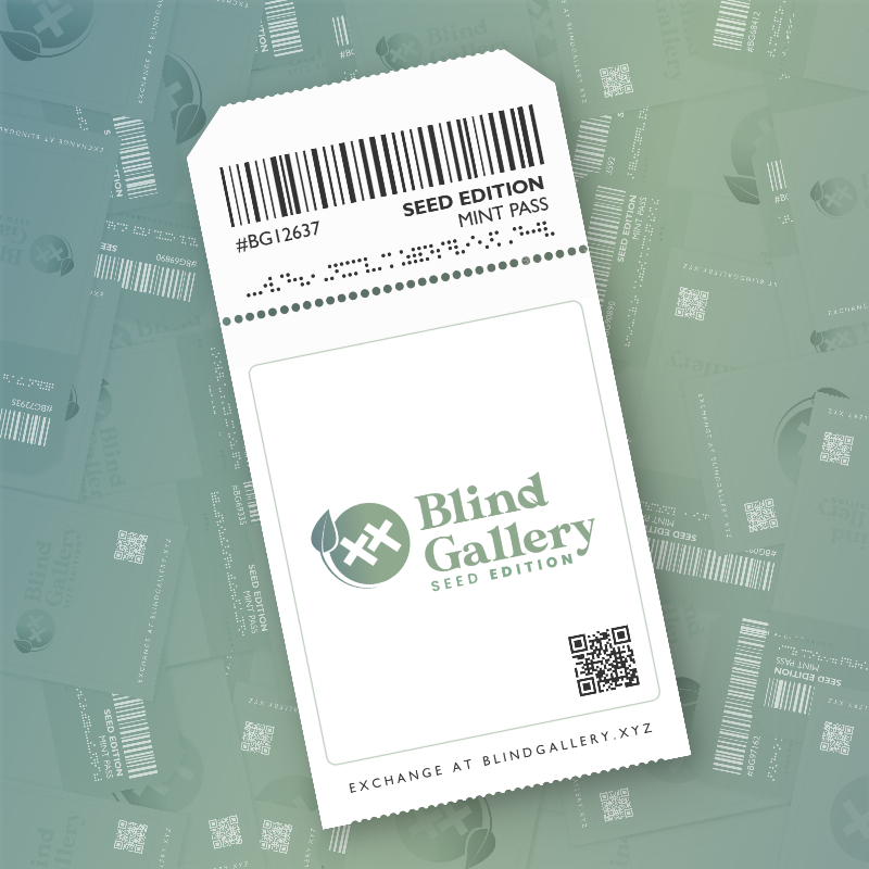 Blind Gallery Mint Pass (Seed Edition) #256