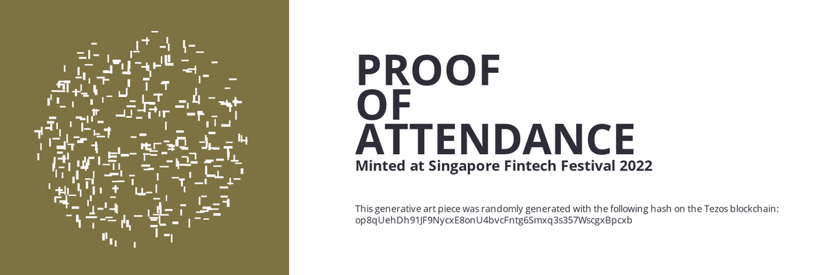 SFF2022 Proof of Attendance Token #2610