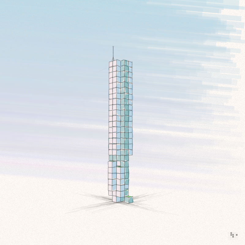 Cellular Skyscrapers #189