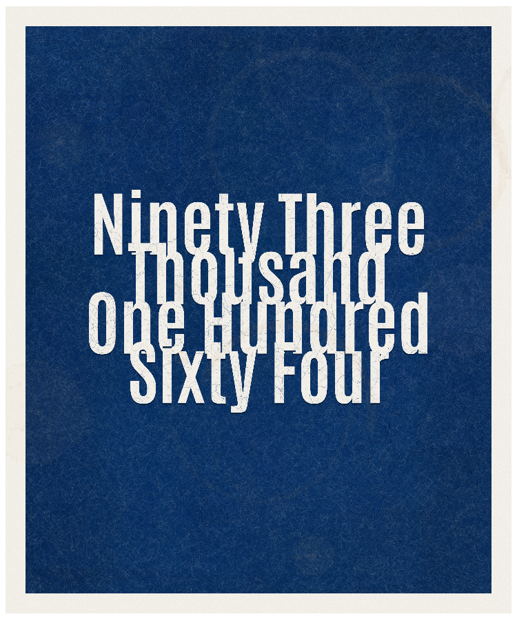 Count #93164