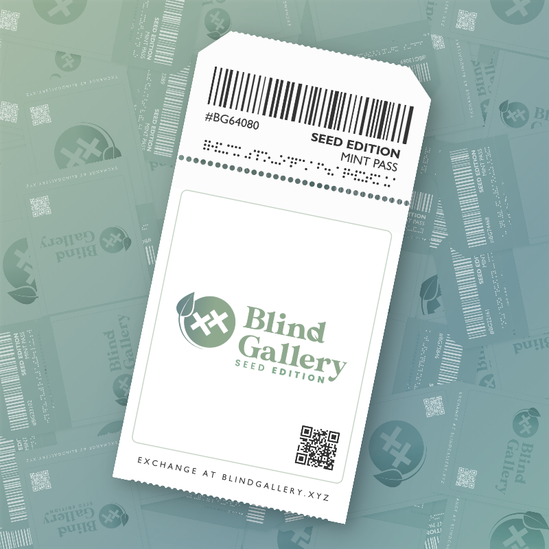 Blind Gallery Mint Pass (Seed Edition) #301