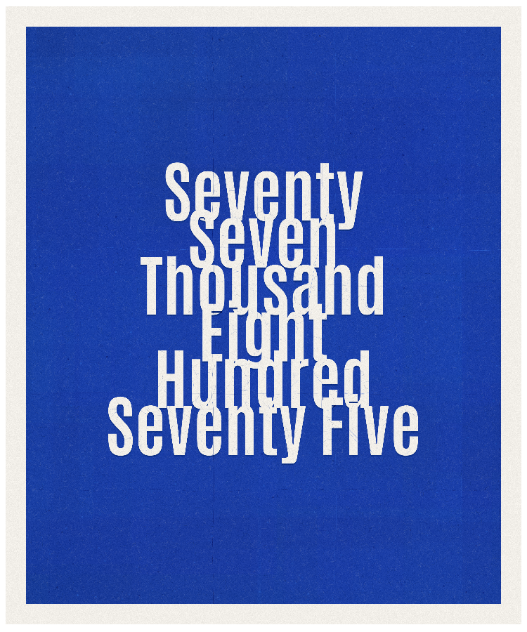 Count #77875
