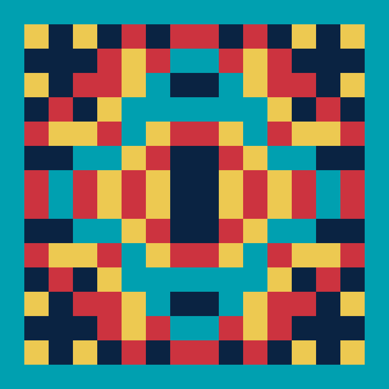 Pixel Mandala #101