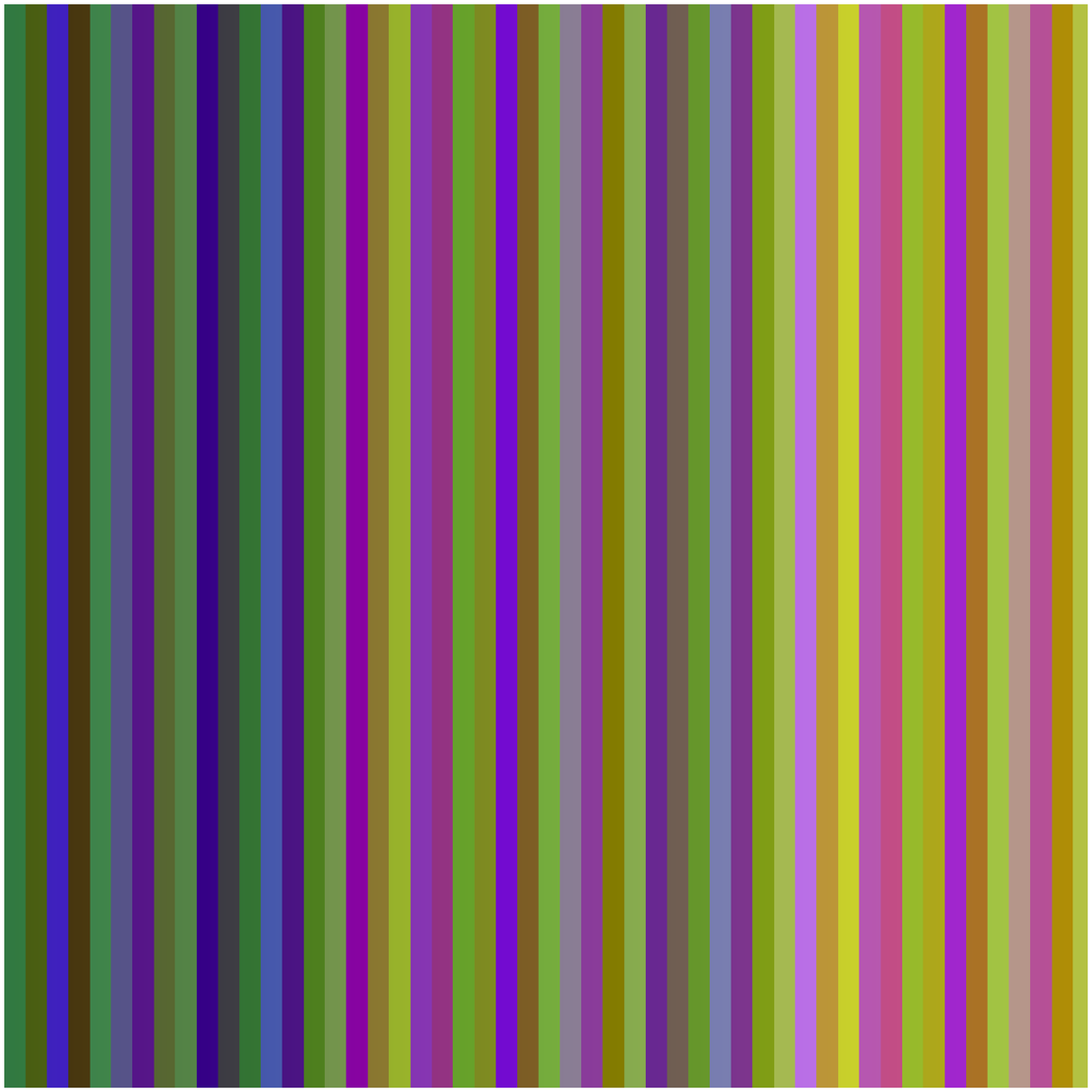 Coloured Lines #1 #25