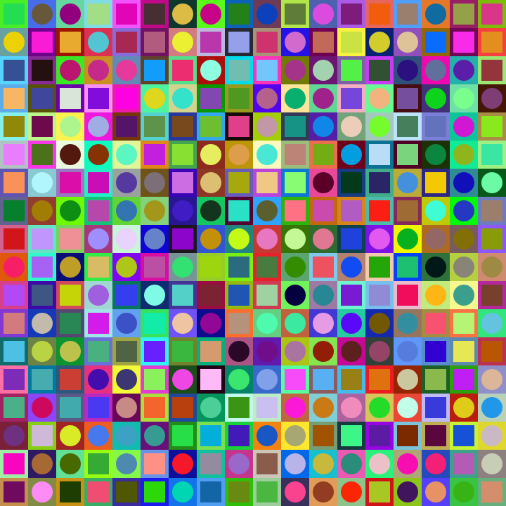 Square Dot Composition #291