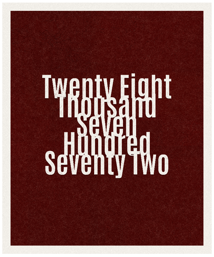 Count #28772