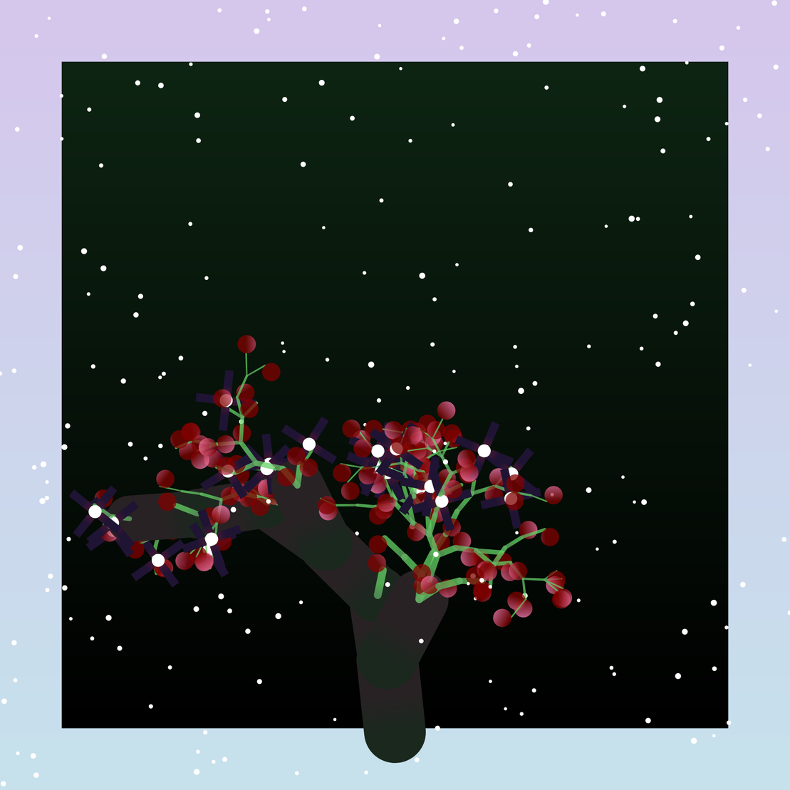 Some generative winter trees #31