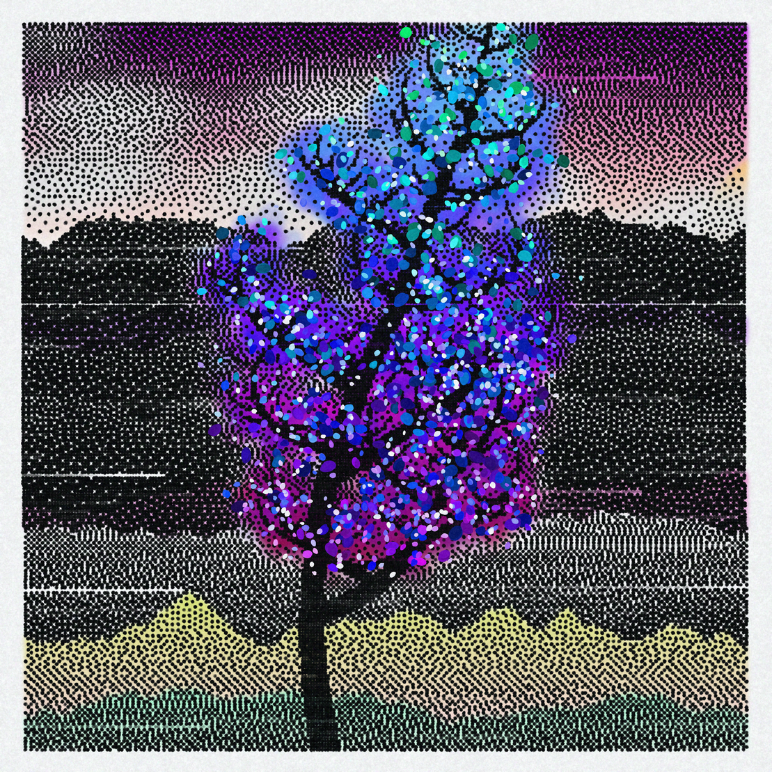 Dithered Branches #225