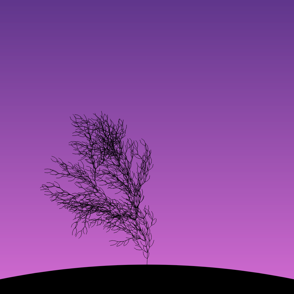 Fractal-Lsystem Tree #36