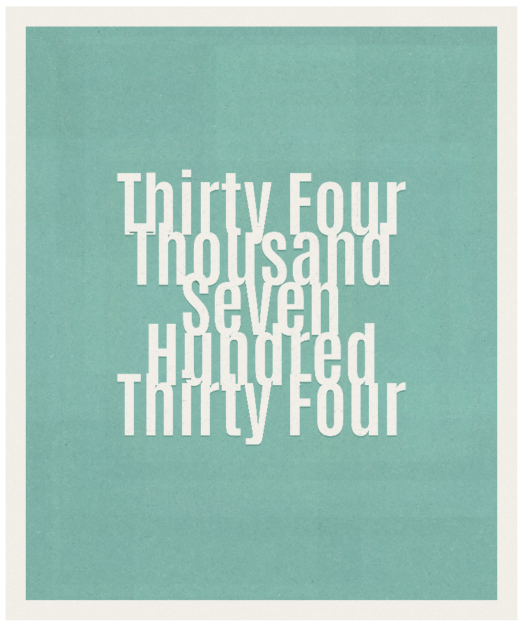 Count #34734