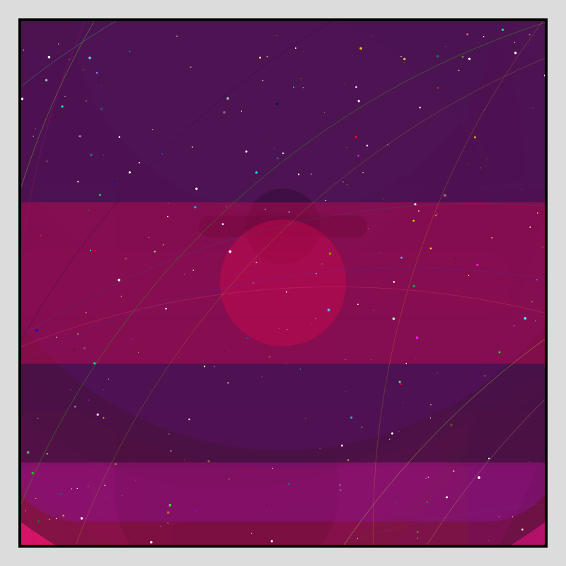 Color Field Starry B #168