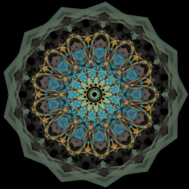 Morphing Mandala - #fxhashturnsone charity #61