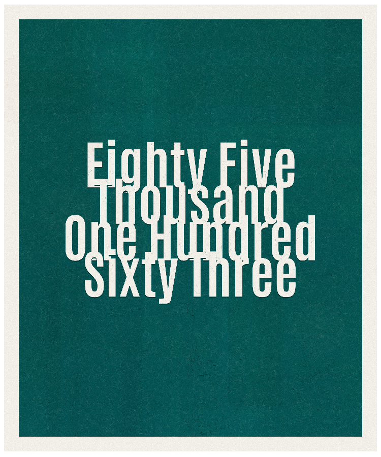 Count #85163