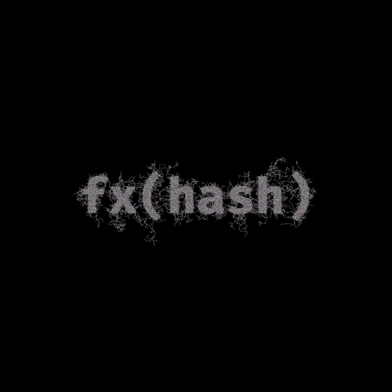 FXHASH Generative Logo #541