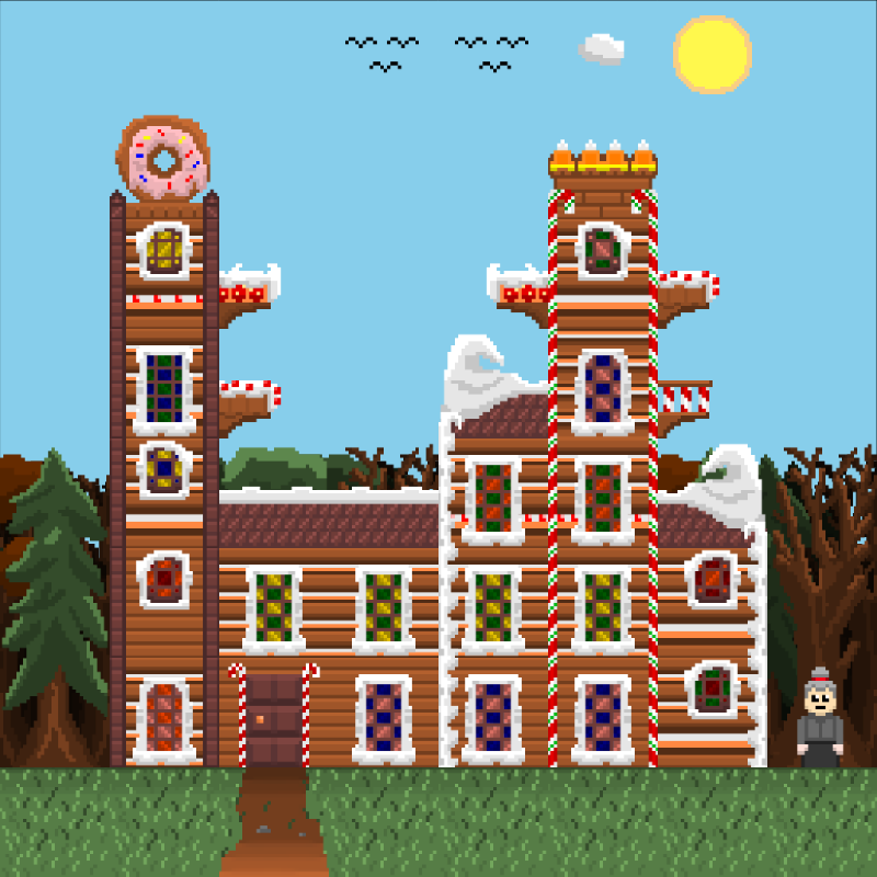 2D Mansion Candy House #50