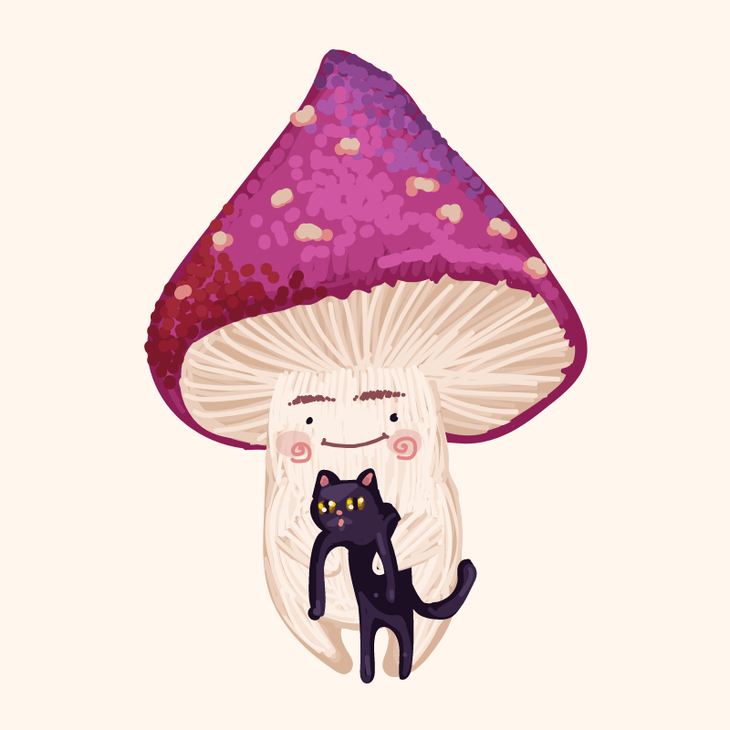 Cute Mushrooms Forest Guys #69