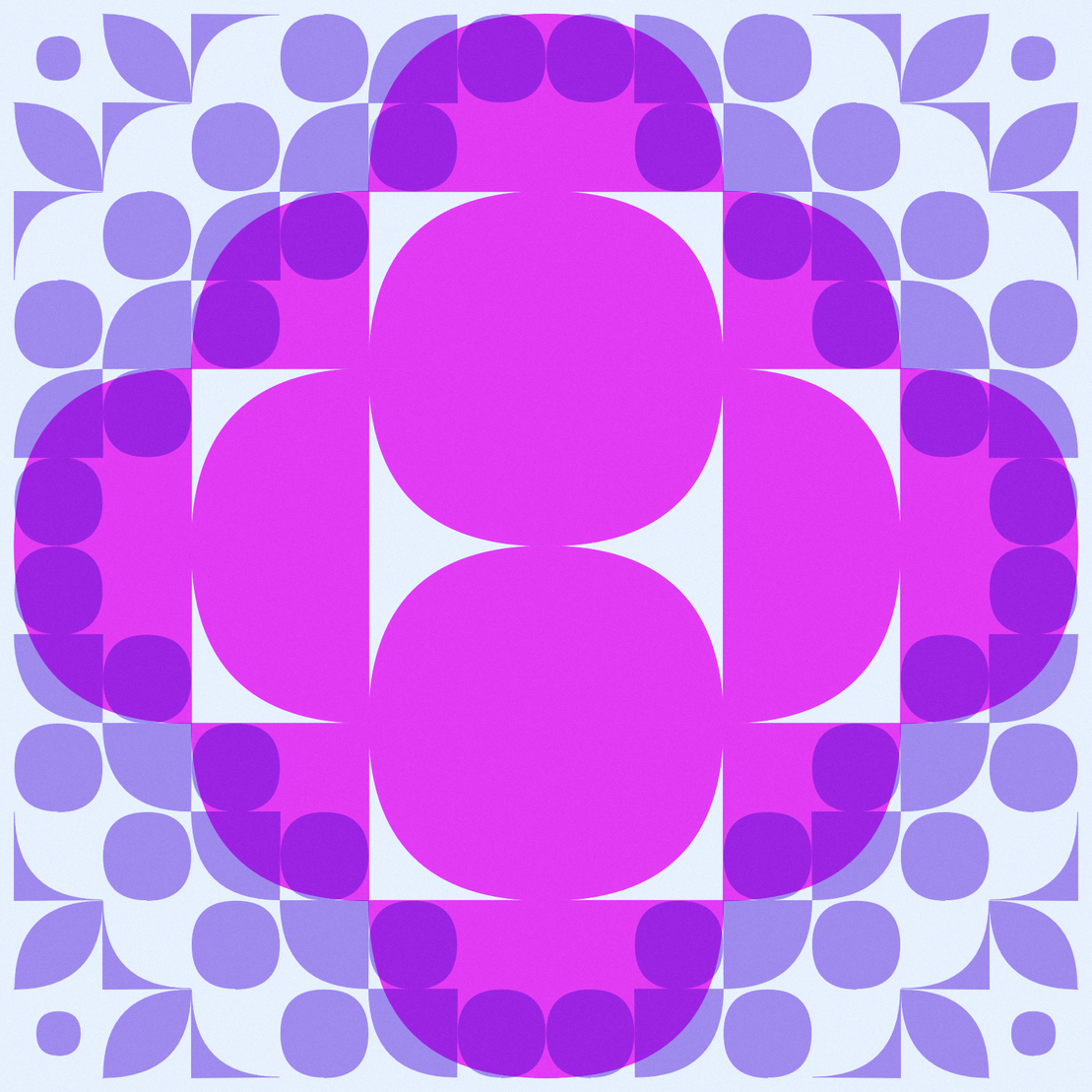 Floral tile #15