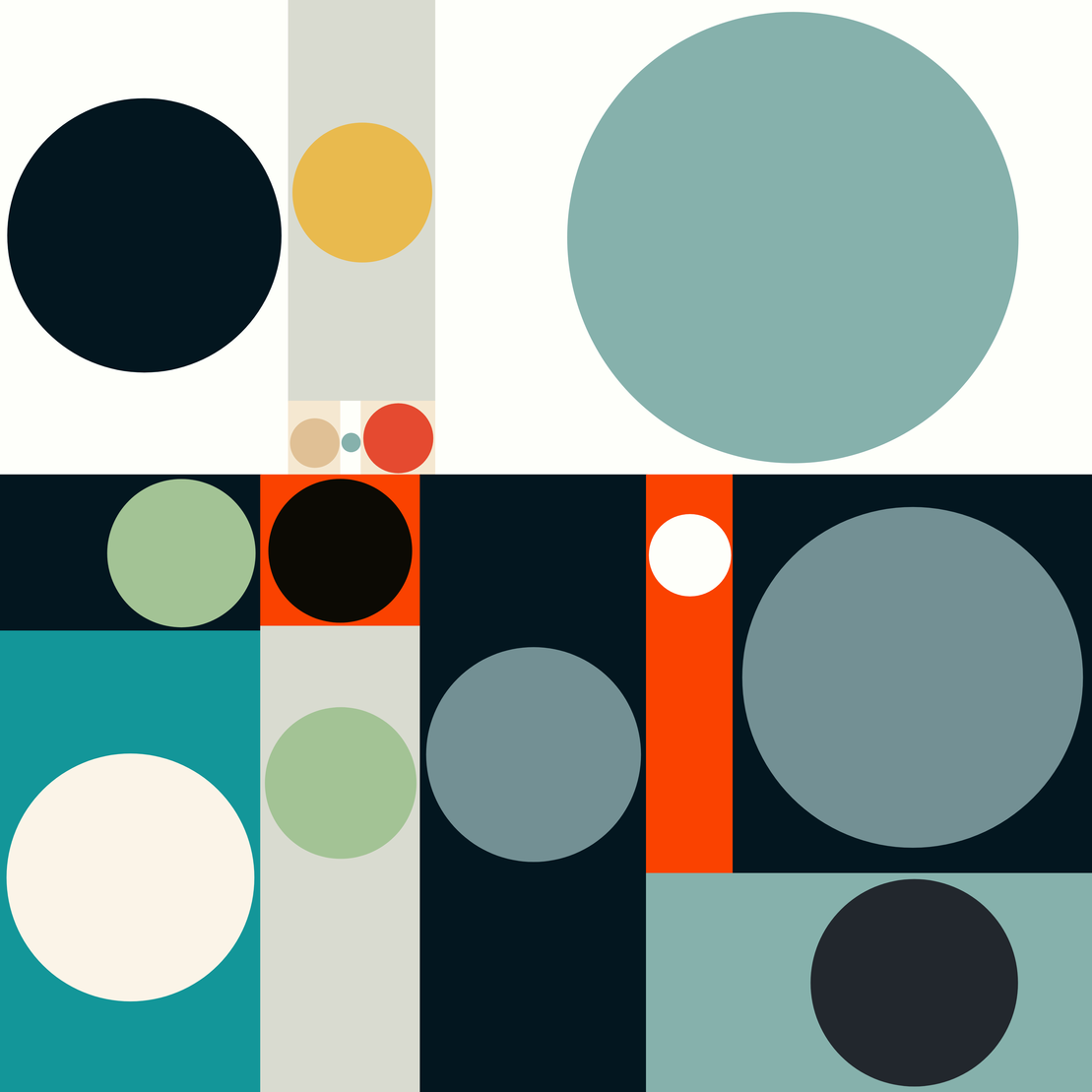 An Increasing Series Of Dots #14