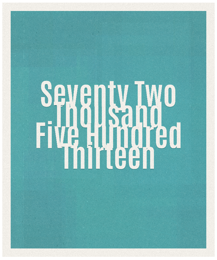 Count #72513