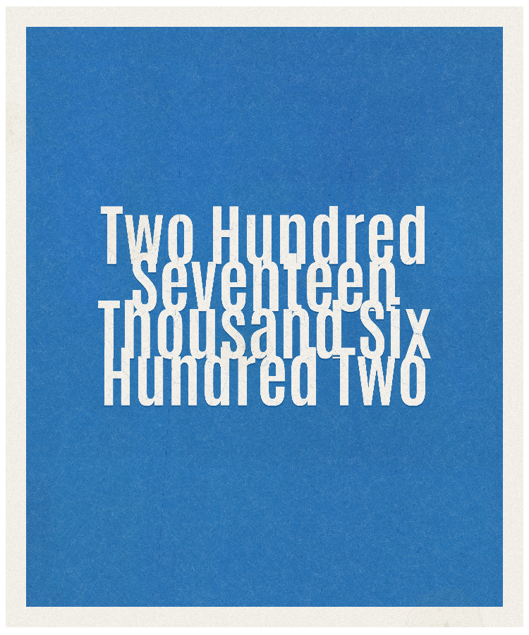 Count #217602
