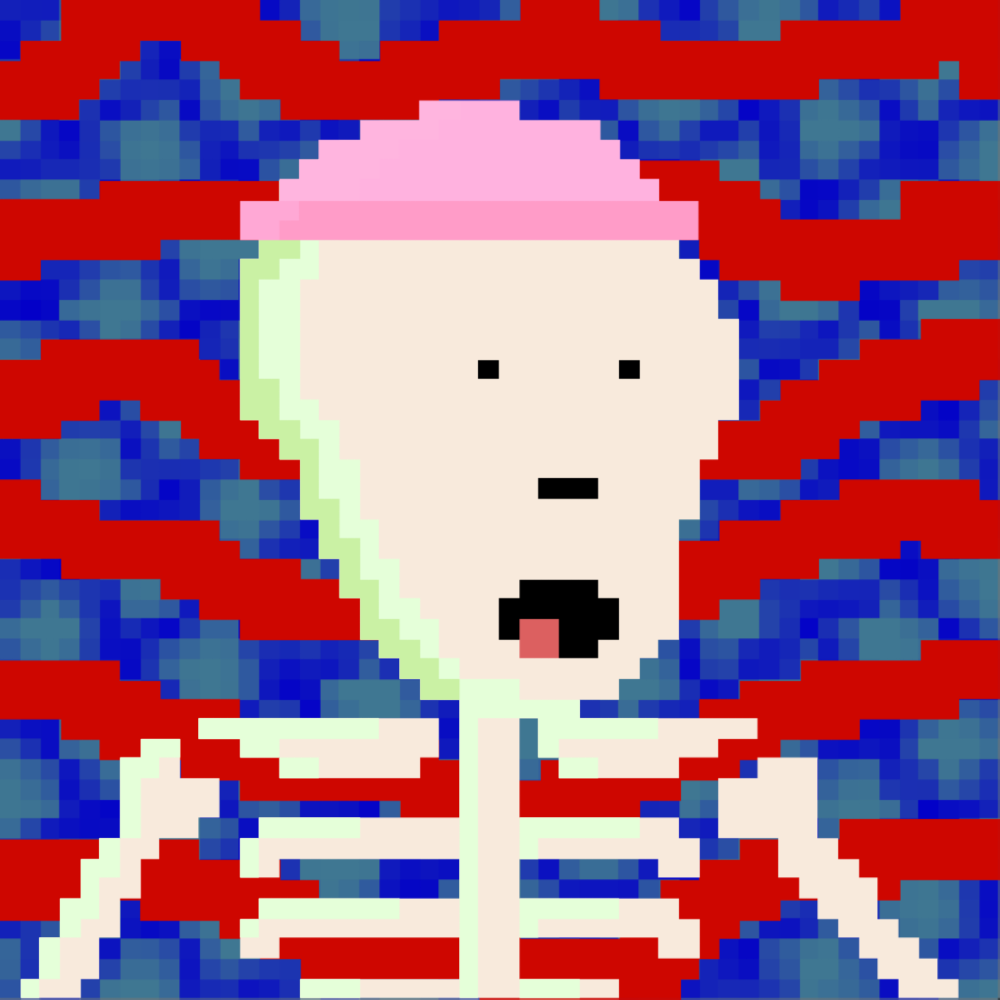 PIXEL SKULLETTI 1 #87