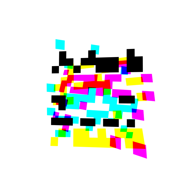 CMYK Decay #26