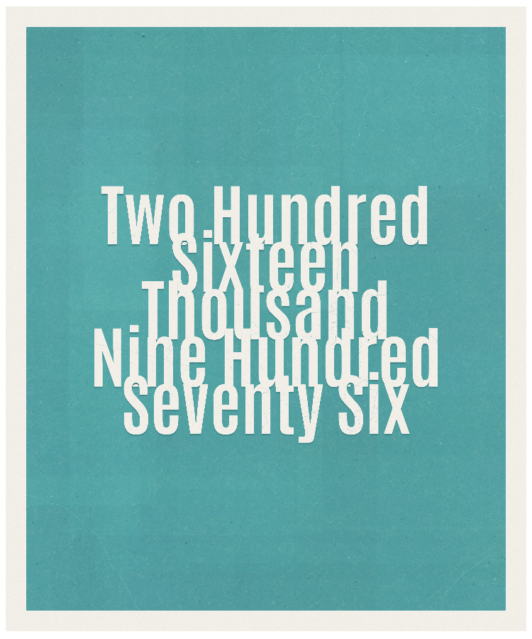 Count #216976