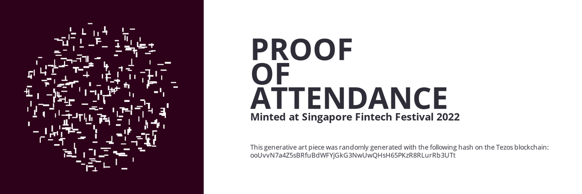 SFF2022 Proof of Attendance Token #1050