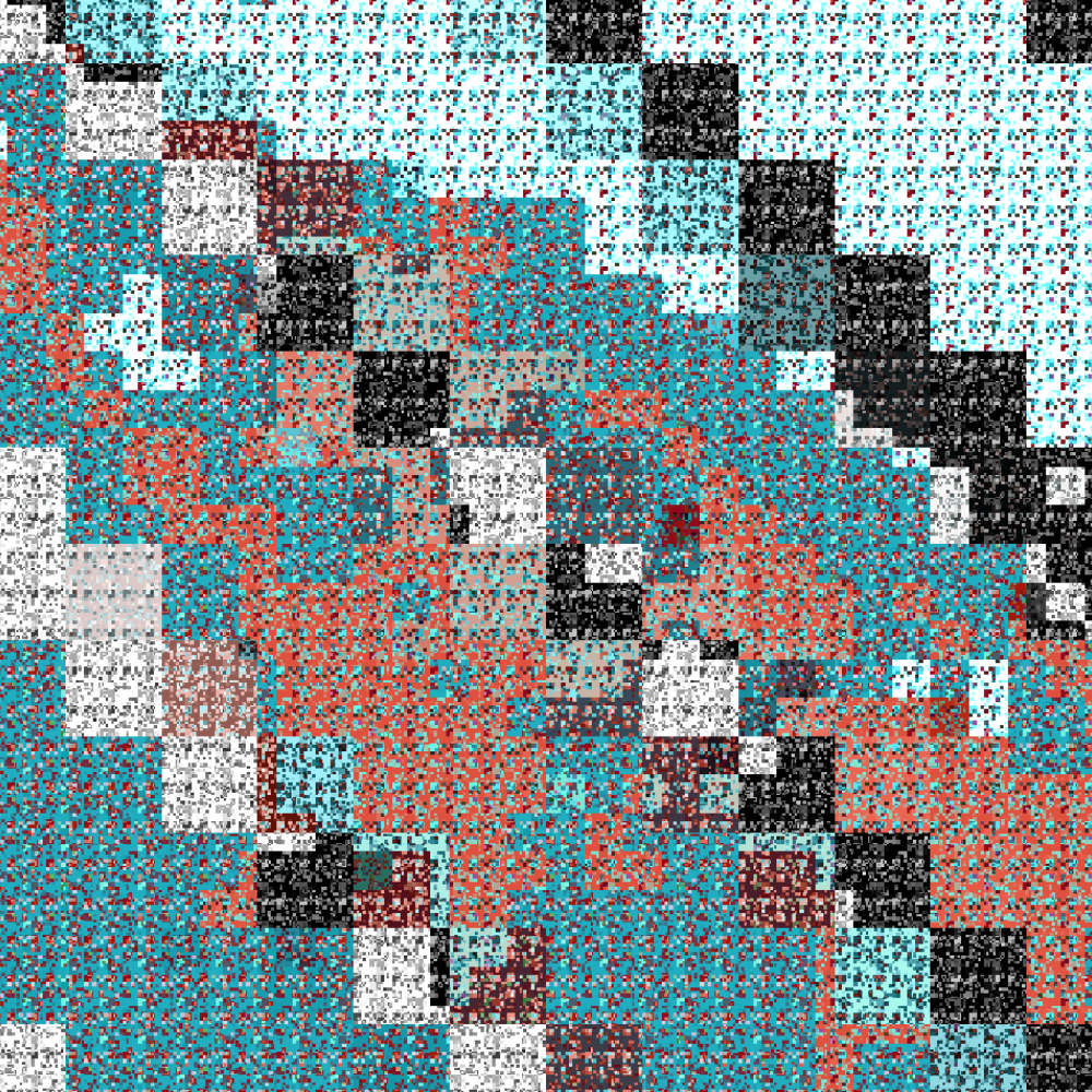 The Sight of Pixelated Land #3