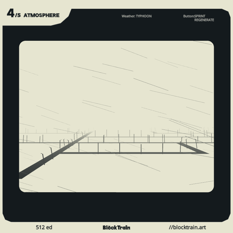 BlockTrain Atmosphere #105