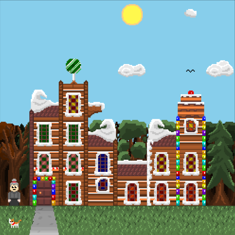 2D Mansion Candy House #12